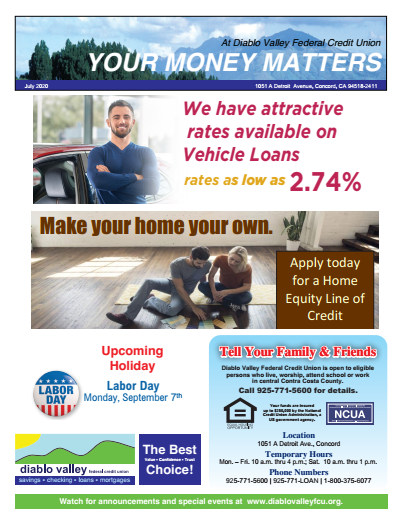 July 2020 Newsletter Cover Thumbnail