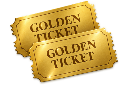 Two golden tickets